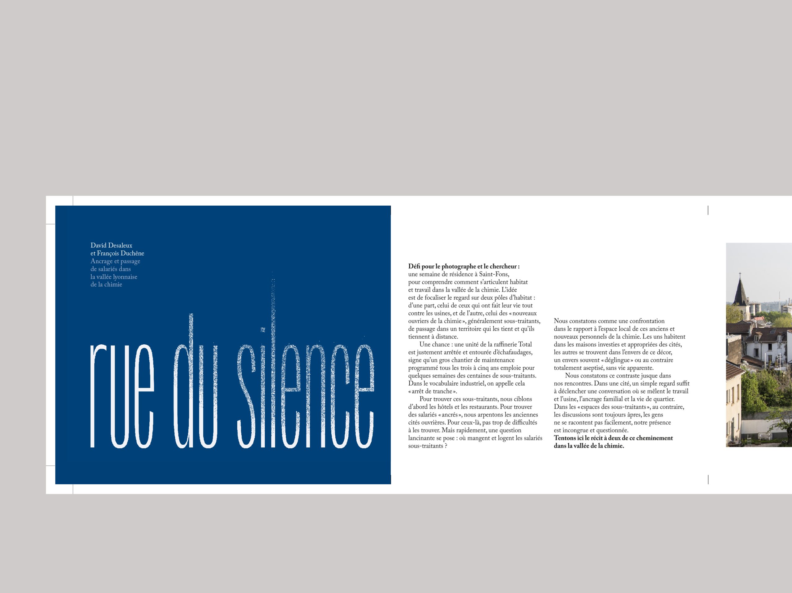 Atelier Claire Rolland, Rue du silence, David Desaleux et François Duchêne