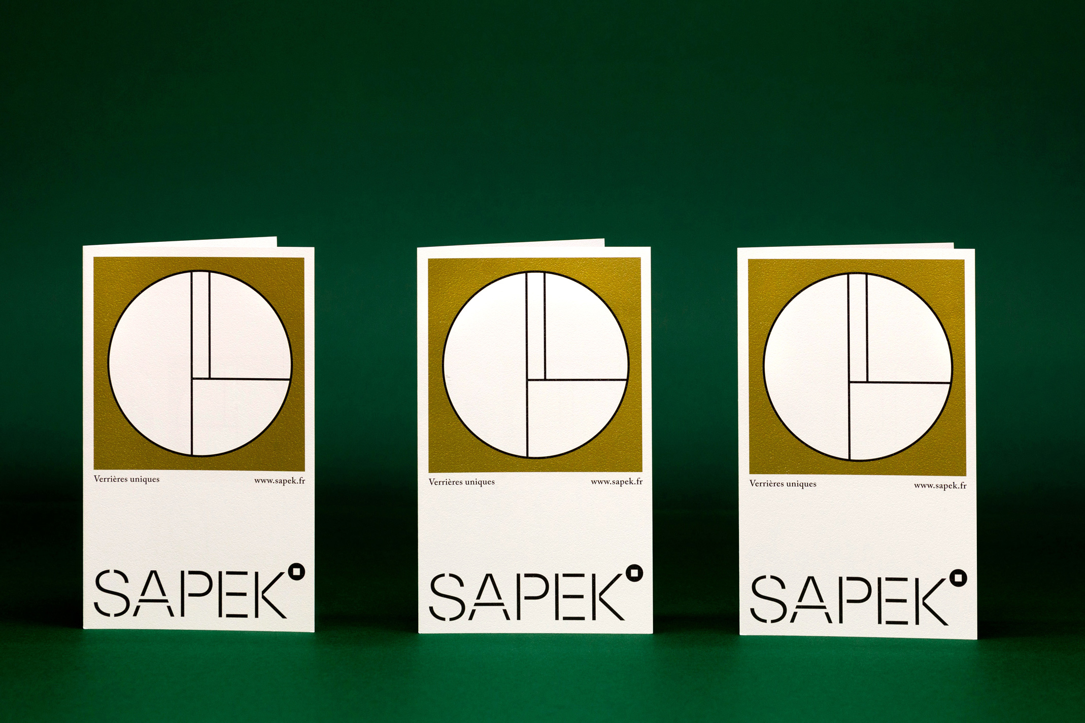 Brochure Sapek, Atelier Claire Rolland