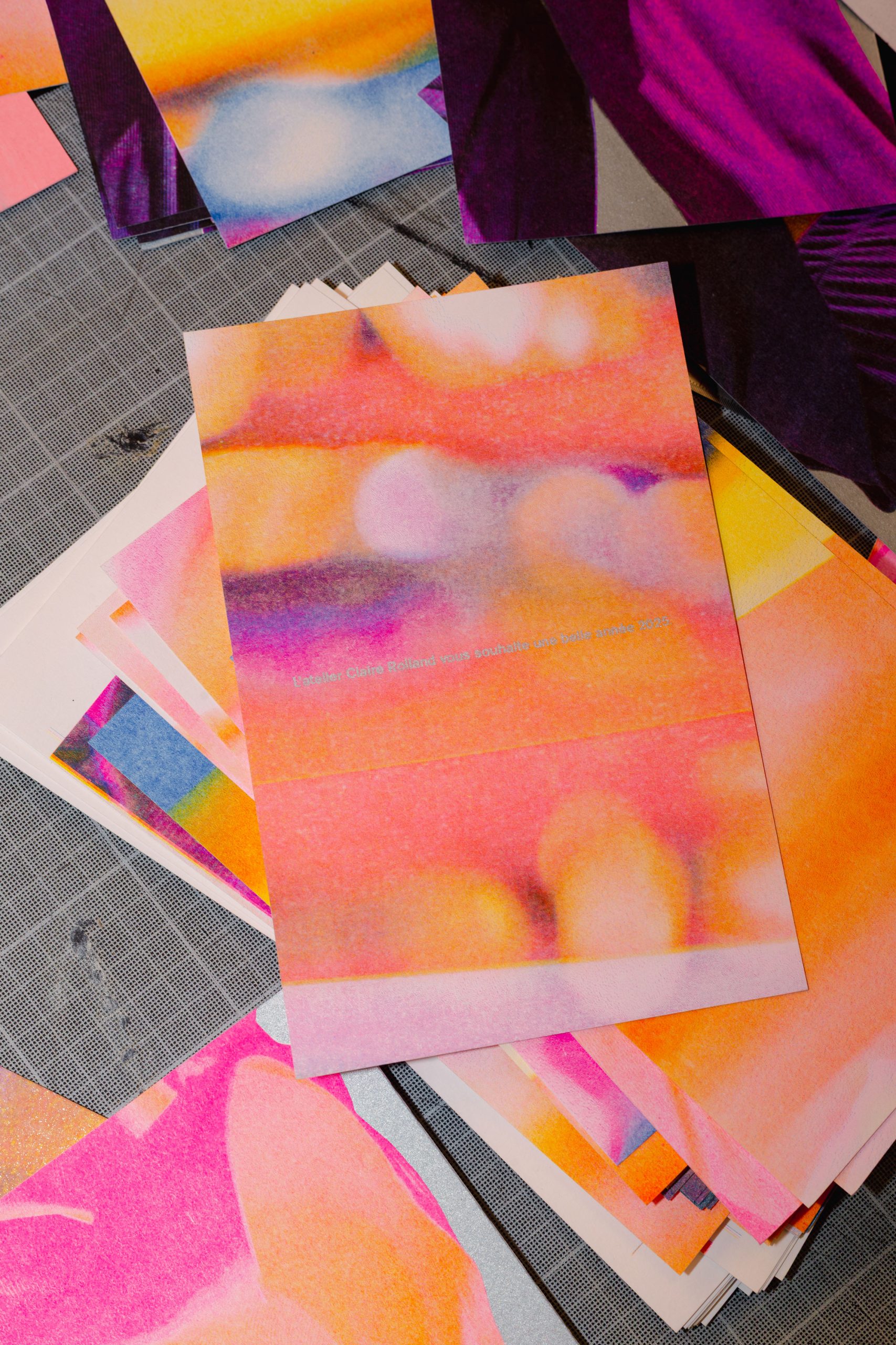 Atelier Claire Rolland, photo d'atelier