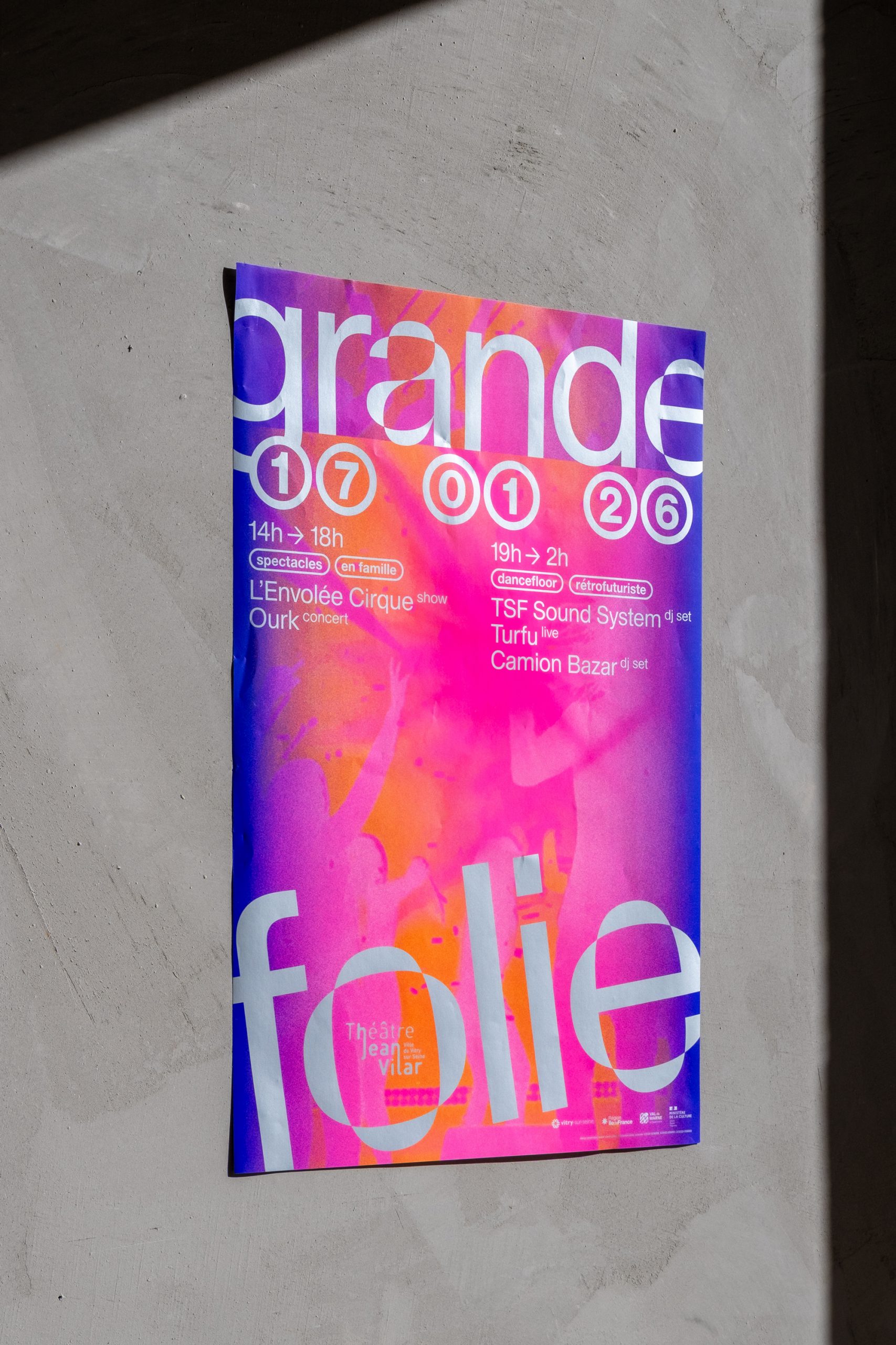 Théâtre Jean Vilar, Vitry-sur-Seine, Saison 25/26, Grande folie