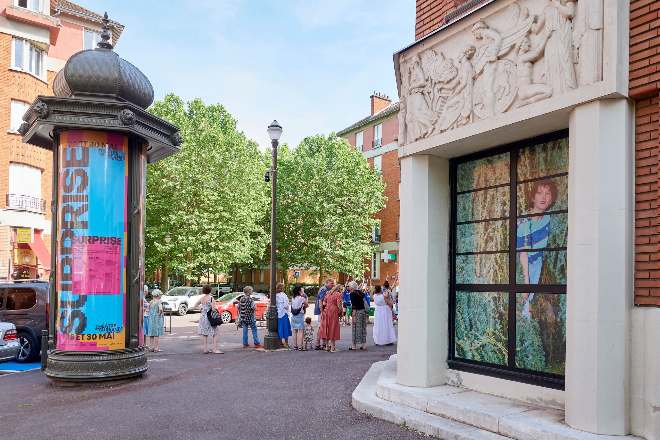 Théâtre de Suresnes, Jean Vilar, Atelier Claire Rolland et Alain Papazian