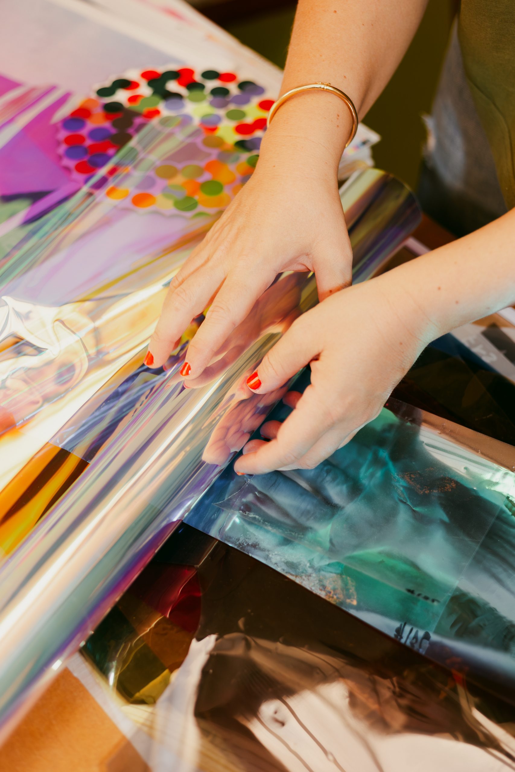 Atelier Claire Rolland, photo d'atelier