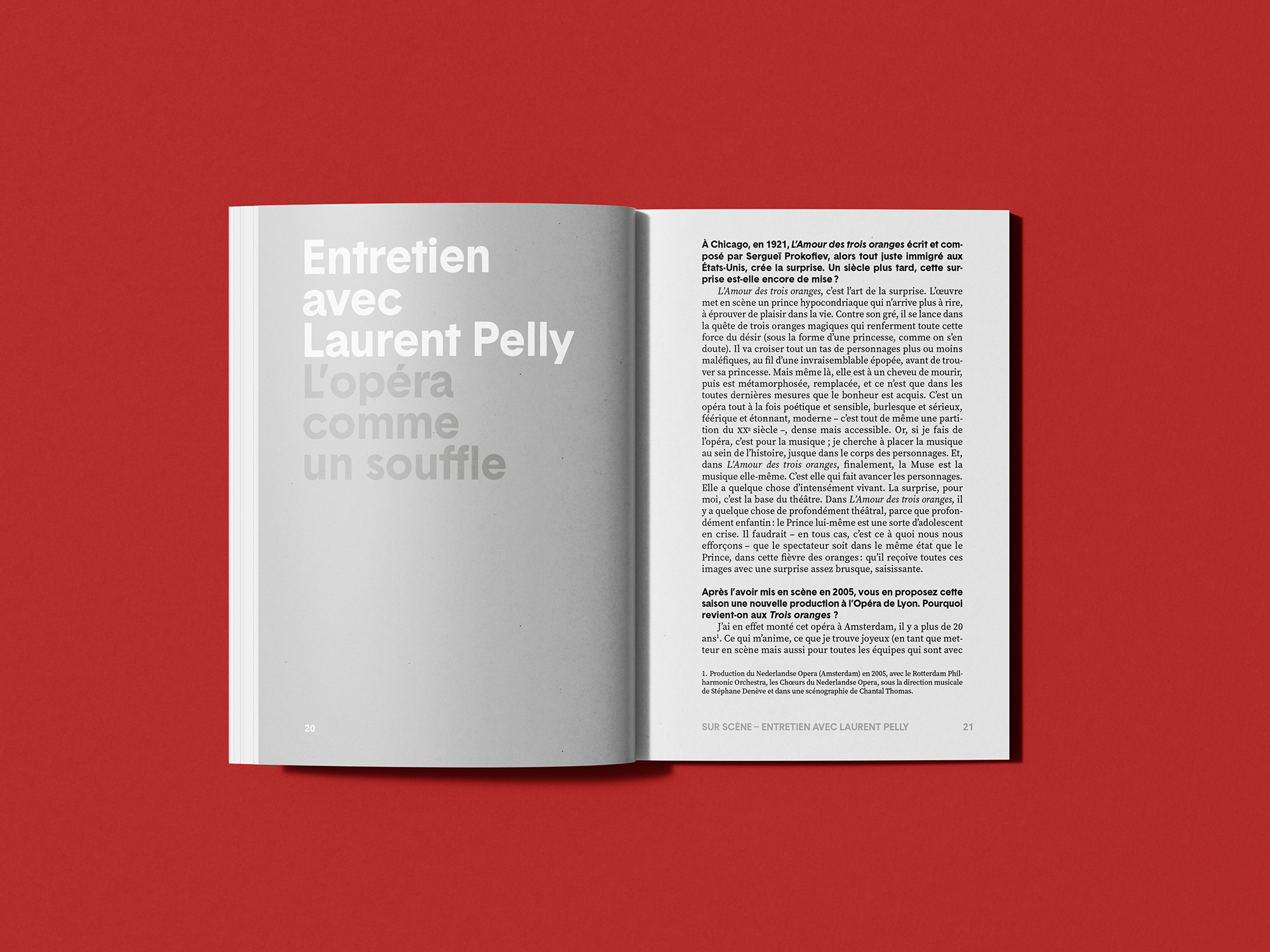 Opéra de Lyon, livret-programme, 